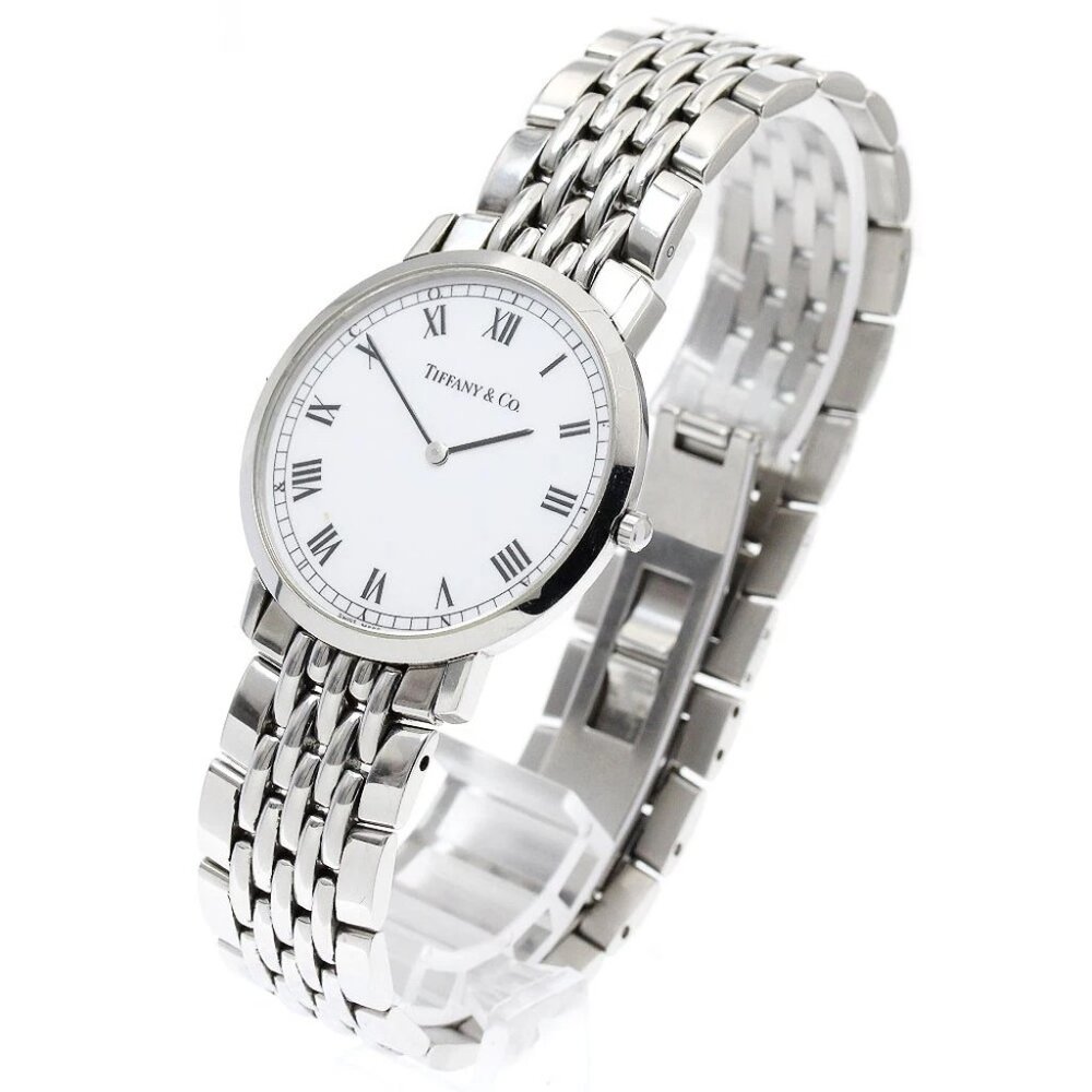 TIFFANY & Co. Classic M151 white Dial Quartz Boy's Watch_888918